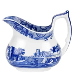 Blue Italian fløtemugge 22 cl blå/hvit
