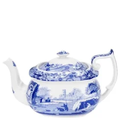 Blue Italian tekanne 1,1L blå/hvit