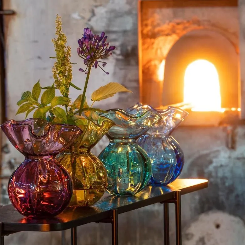Boblen pride vase 23 cm rød