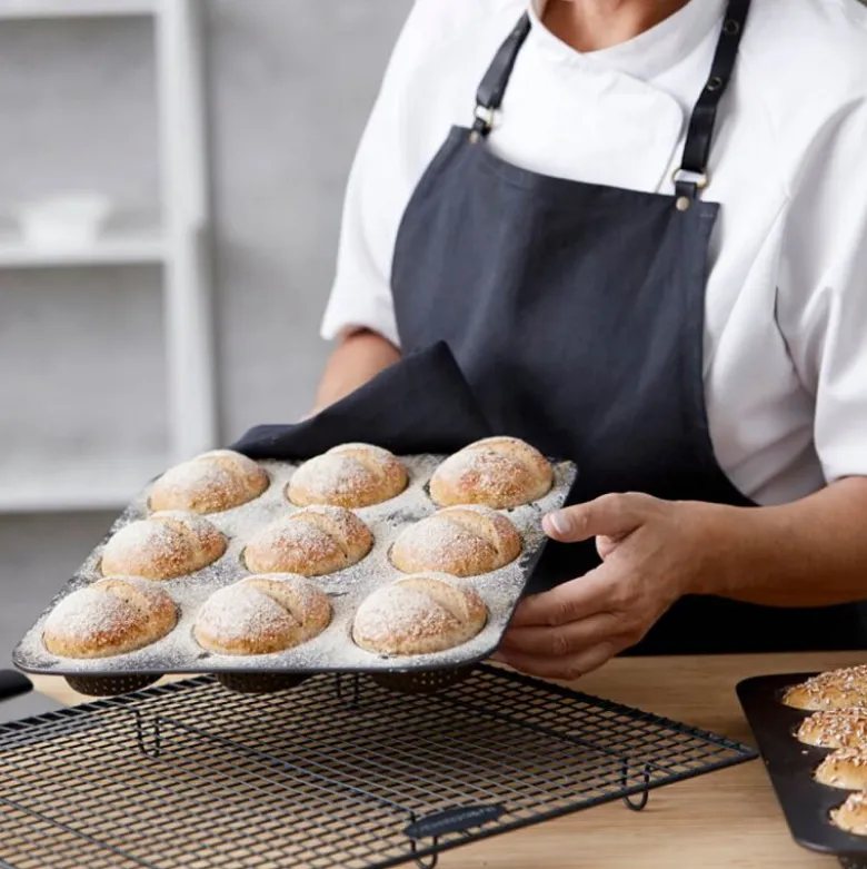 Bolleform for 9 boller stål