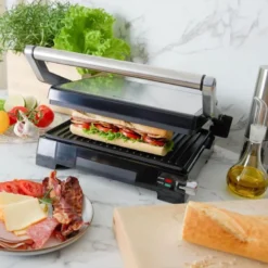 Bordgrill 2-i-1 PG600 2000W rustfritt stål
