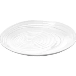 Boulogne tallerken flat 26,5 cm hvit