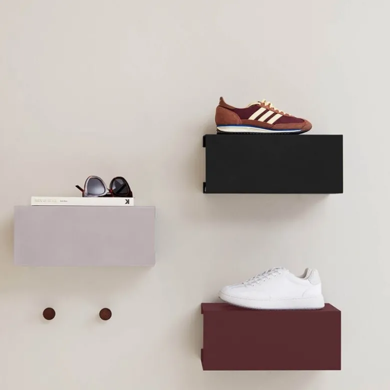BoxShelf hylle 35x25x15 cm Maroon Red