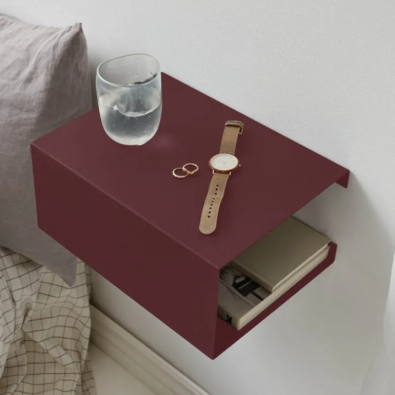 BoxShelf hylle 35x25x15 cm Maroon Red