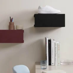 BoxShelf hylle 35x25x15 cm Maroon Red