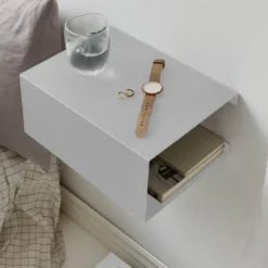 BoxShelf hylle 35x25x15 cm Stone Silver