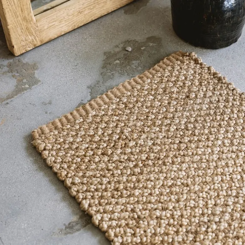 Braid jute dørmatte 60x90 cm
