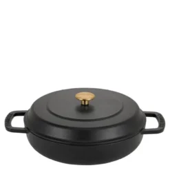 Braiser støpejernsgryte 28 cm 5L svart