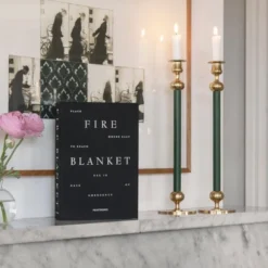 Brannteppe svart