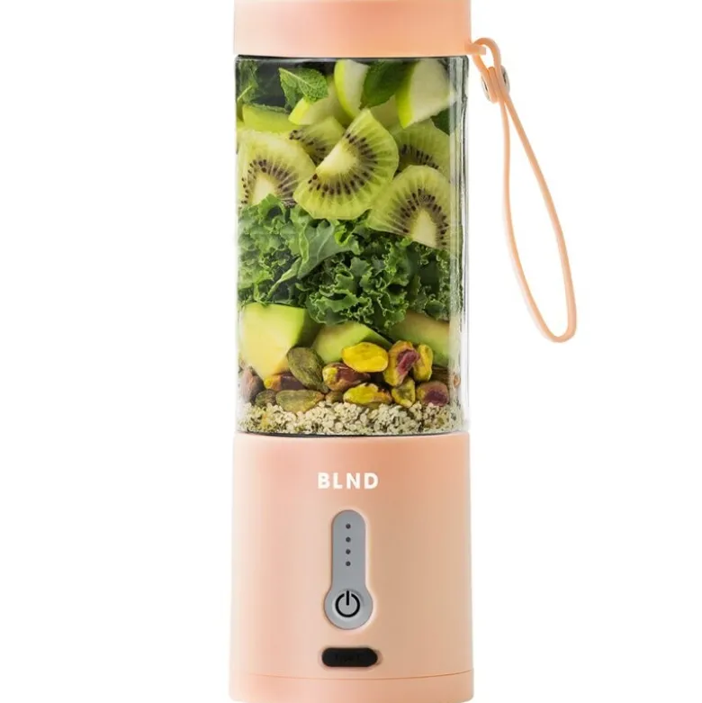 Bærbar blender 0,53 L rosa
