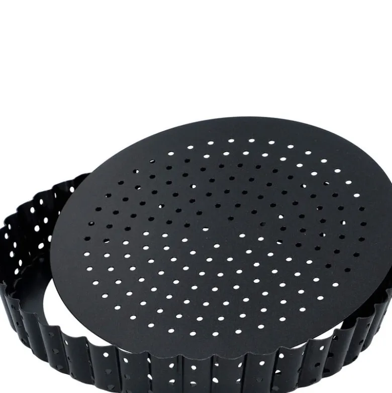 Bread Buddies paiform 20 cm perforert svart