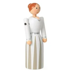 Bride 12 cm hvit