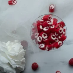 Bringebærlykke drops 130g