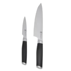 Brusletto knivsett 2 deler svart