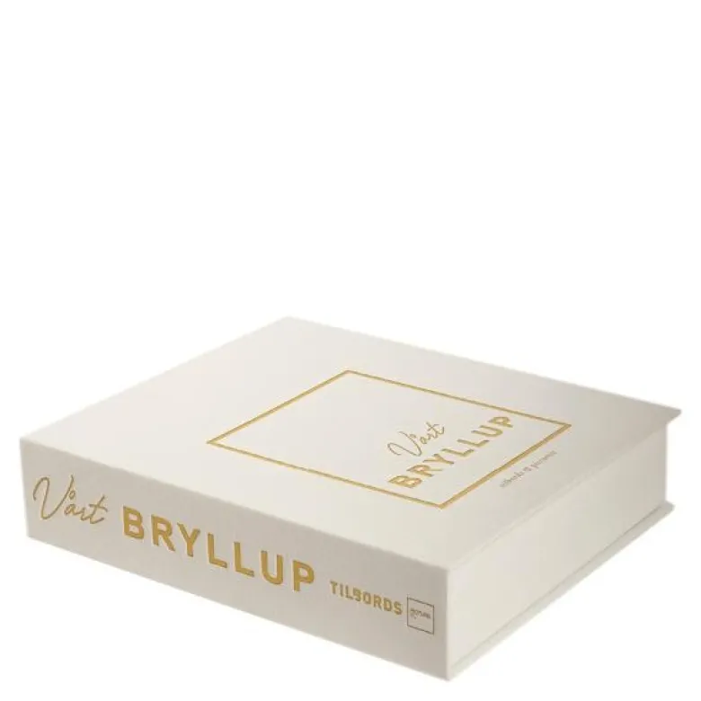 Bryllupsplanlegger 17,5x4x24 cm beige