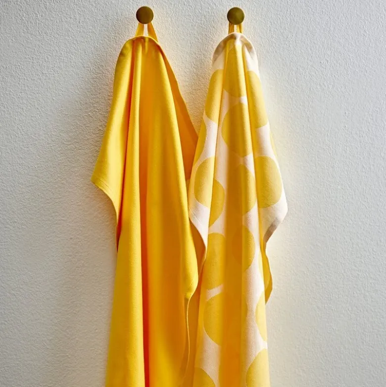 Bubbles kjøkkenhåndkle 50x70 cm 2 stk yellow
