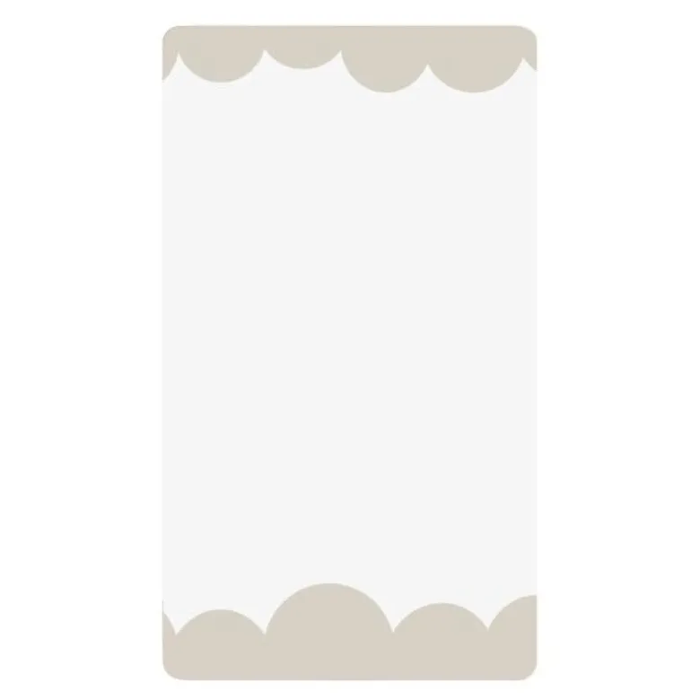 Bubbly speil 40x70 cm lite beige