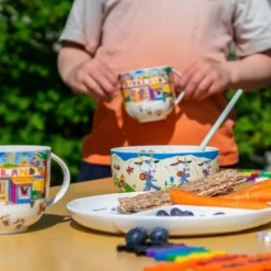 Bukkene Bruse barneservise 3 deler