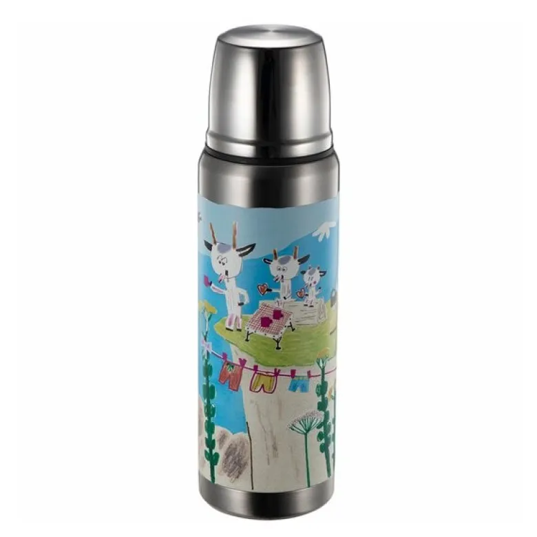 Bukkene Bruse termos 0,5L blank/multi
