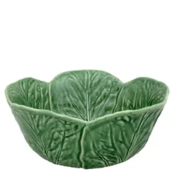 Cabbage skål kålblad 29,5 cm grønn