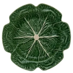 Cabbage tallerken kålblad 30,5 cm grønn