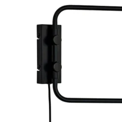 Cale vegglampe 46 cm svart