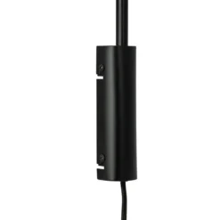 Cale vegglampe med vinkel 46 cm svart
