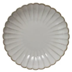 Camille asjett 19 cm råhvit