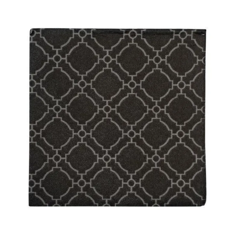Cape servietter 25x25 cm 20 stk svart