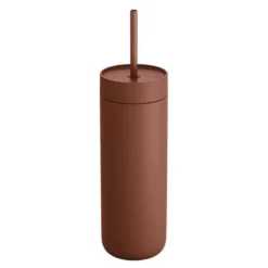 Carter Cold Desert Capsule tumbler med sugerør 590 ml sienna