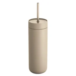 Carter Cold Desert Capsule tumbler med sugerør 590 ml sand dune