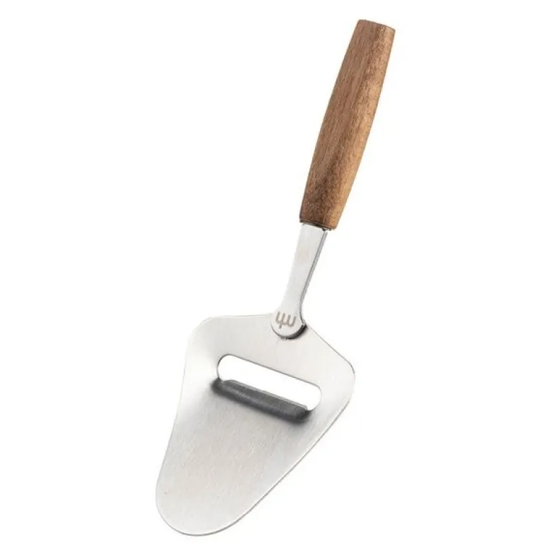 Celeste ostehøvel mini 13 cm børstetstål/tre