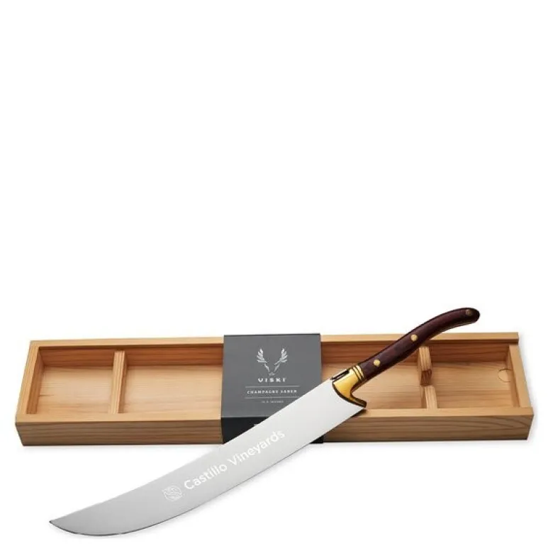Champagne sabel 45,7 cm rustfritt stål/tre