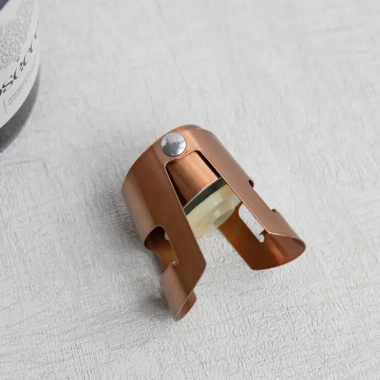 Champagnestopper 4 cm kobber