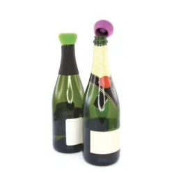 Champagne stopper silikon svart