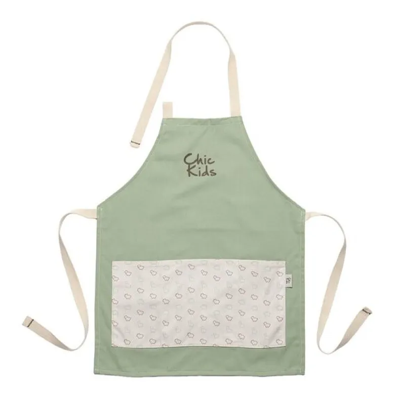 Chic Kids barneforkle 54 cm dinosaur grønn