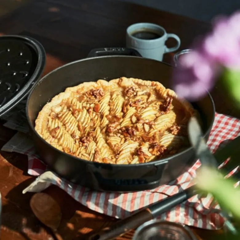Chistera sautépanne 28 cm 3,7L svart