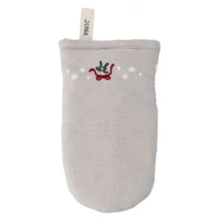 Christmas Fable grillvott 16x25 cm sand