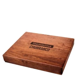 Churassco BBQ sett 15 deler cutelaria 55169 mørk brun