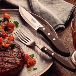 Churrasco biffbestikk 8 deler brun