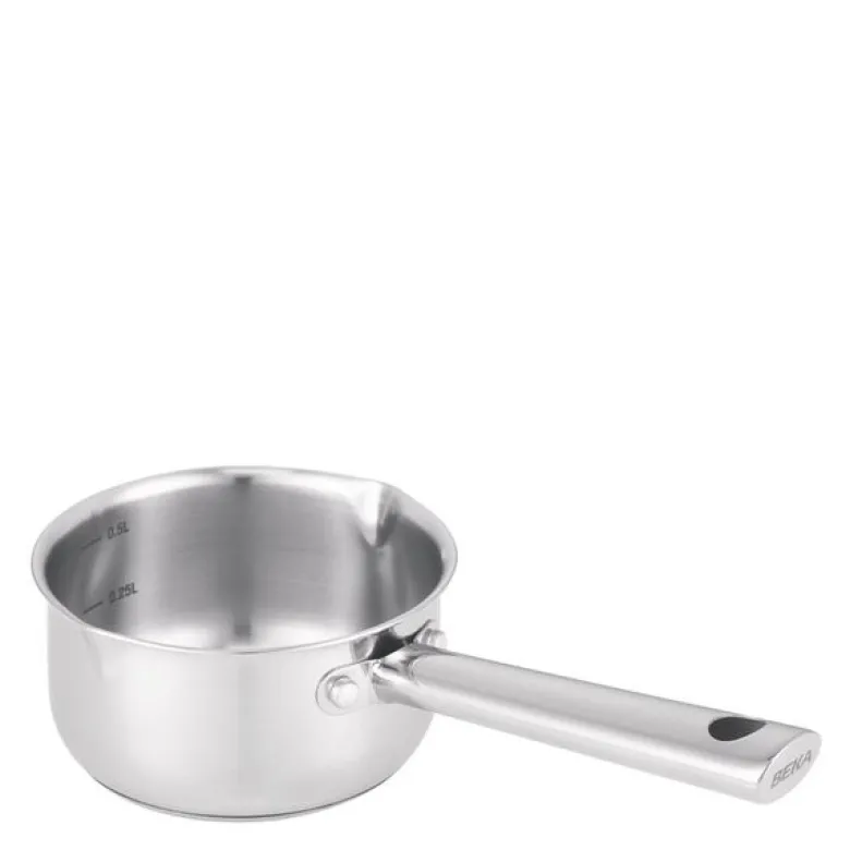 Cicla smørsmelter 0,7L to helletuter 12 cm stål