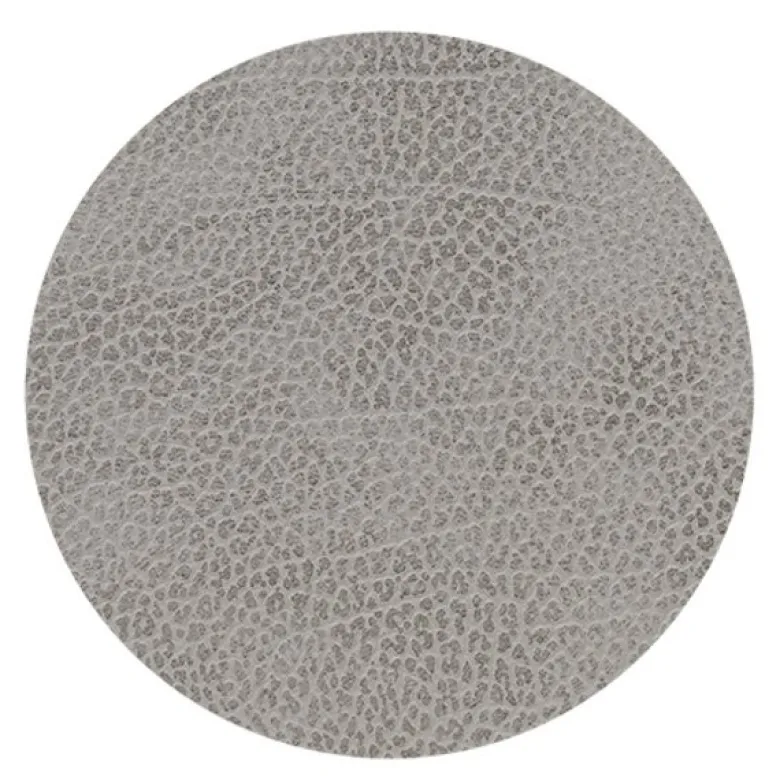 Circle Hippo glassbrikke 10 cm antrasitt grå