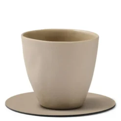 Circle Nupo glassbrikke 10 cm clay brown