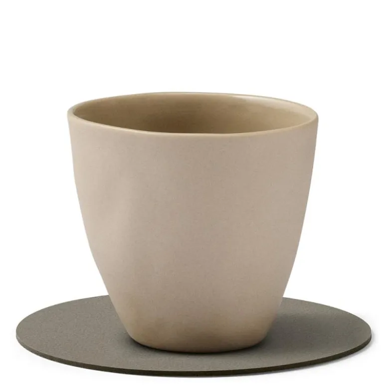 Circle Nupo glassbrikke 10 cm flint grey