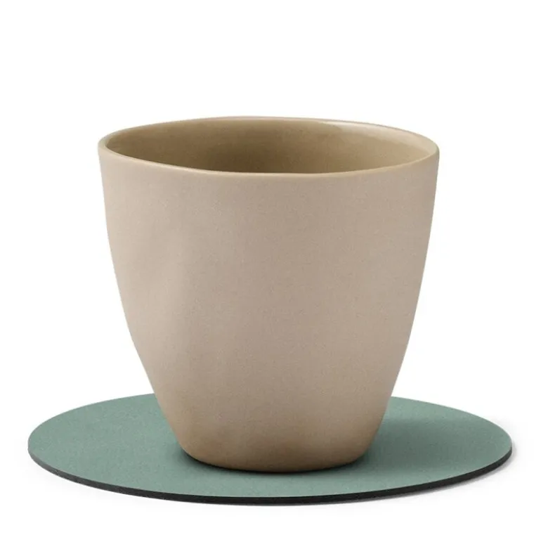 Circle Nupo glassbrikke 10 cm pastell grønn