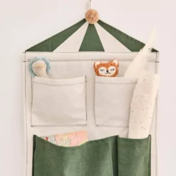 Circus veggoppbevaring 60x40 cm Clay/Green