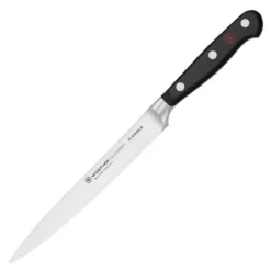 Classic fiskefileteringskniv 16 cm fleksibelt blad svart