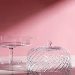 Classic kakefat 24 cm glass