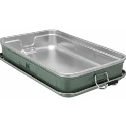 Classic matboks 1,2L hammertone green
