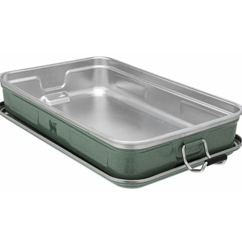 Classic matboks 1,2L hammertone green
